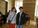Young players Gosha Zolotariov and Vladik Sumin came to see how things were going on.