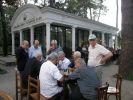 Near the beach I came across the club of those who like to challenge their brains. They say that the set of chess and tables (similar backgammon)is a must in each Georgian family.