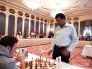 The starter before the tournament are simultans be chess starts. They play on 40 boards. The result of simul giver is percentage of points and the time spent