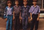 This is a significant photo for Ukrainian chess. Looking at these boys one cannot imagine that each of them would become a Champion of Ukraine. By the way it happened in the same order in which they are situated on this image. What a coincidence! Volokitin A. (winner of 2004), Areshenko A. (2005), Aveskulov V (2007), Jakymov V. (2009). Thanks for the picture to Dmitriy Aveskulov.