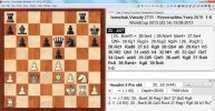 In second-rapid game against Ivanchuk I had chance to win back. I saw the winning move 25...Be4, had chance to win back, but completely forgot about Rg3, after fe.