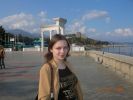Alushta, Ukraine. Being pregnant I played in several tournaments and my results came pleasant surprise to me. In the chess history there is well-known example of Xu Yuhua, who won the title of World Champion while the 4th month of pregnancy. On this photo - I with my Ann during our participation on team championship of Ukraine.