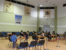 Youth tournament in playing hall