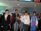 Чемпионами ожидаемо стала команда России, которая в своем составе имела двух гроссмейстеров Д.Дубова и В.Федосеева
