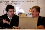 Kramnik has very deep understanding of chess. In the position where computer's evaluation is 0.00 Vladimir only starts his analysis and finds many interesting nuances.